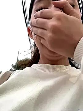 StripChat Giselle_miau is Group Giselle_miau — masturbate with the door open