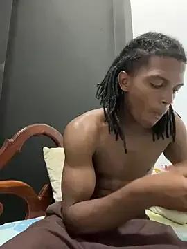 KingBlack25cm — Cum in the abdomen