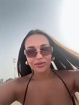 StripChat Syka0001 is Freechat Syka0001 — Our sweet boobs naked BEACH PUBLIC