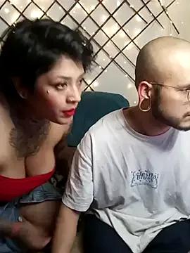 tatouagendecouple — takes out and massages the tits for 2min